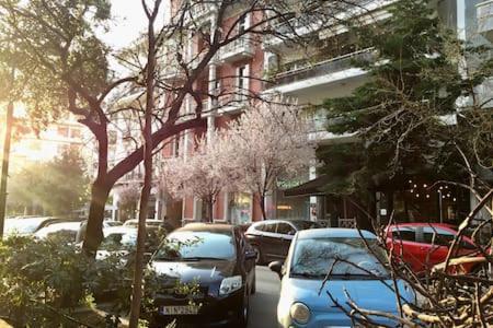 Blue City Center Boutique Apartment Thessaloniki Exterior foto